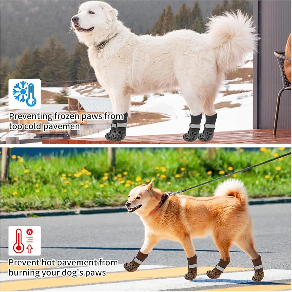 Chaussette pour chien | Motif léopard
