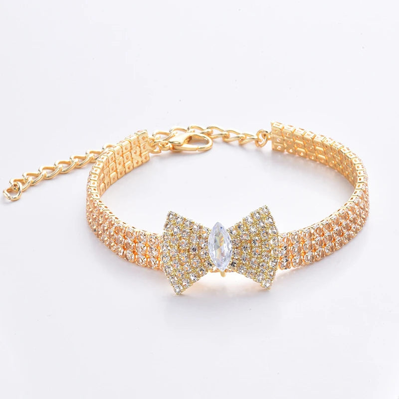 Collier chien | Chic avec nĆud papillon