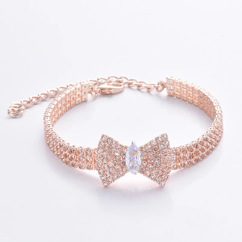 Collier chien | Chic avec nĆud papillon