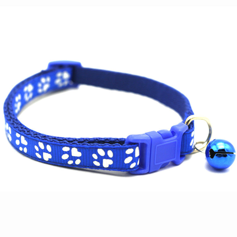 Collier chien | motif pattes de chien