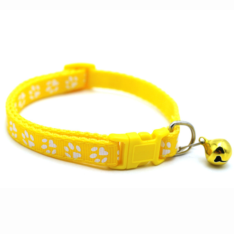 Collier chien | motif pattes de chien