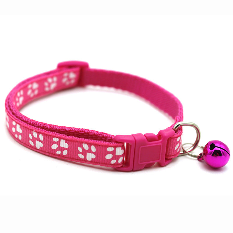 Collier chien | motif pattes de chien