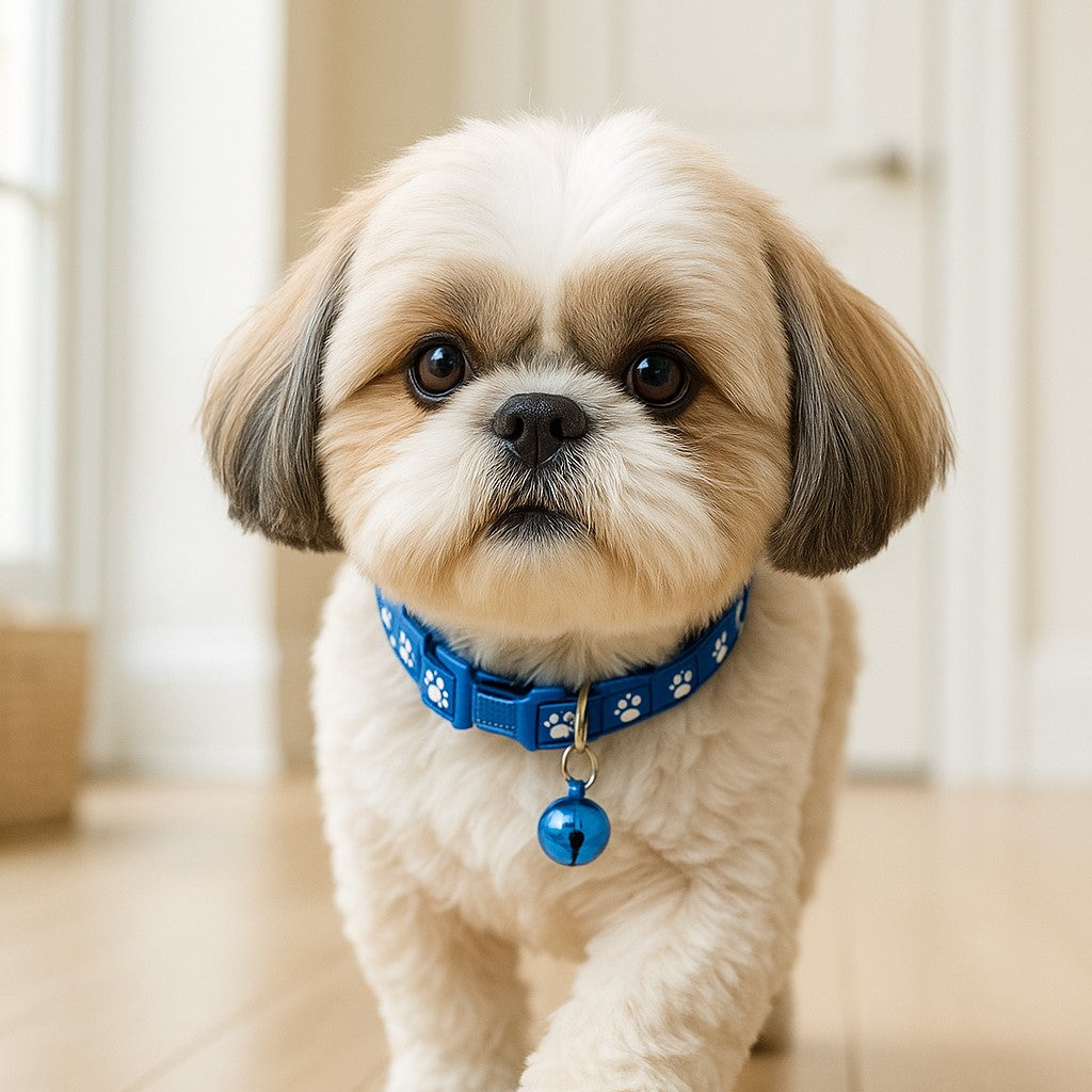 Collier chien | motif pattes de chien