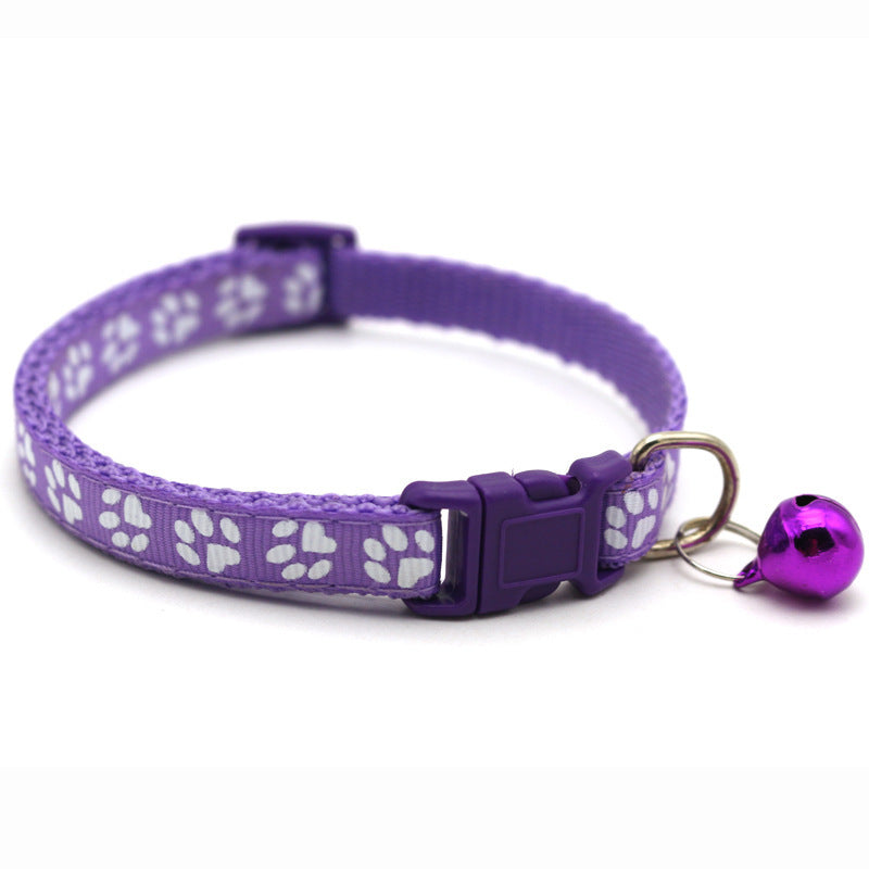 Collier chien | motif pattes de chien
