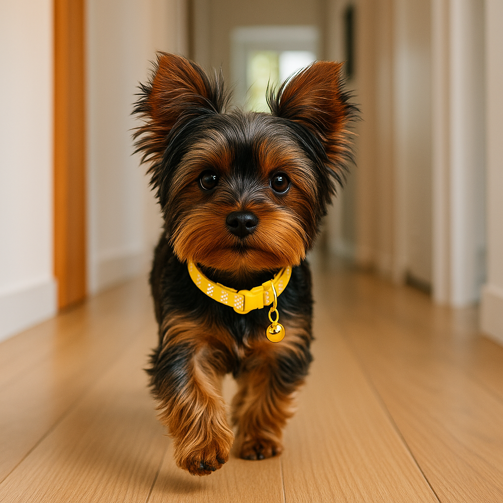 Collier chien | motif pattes de chien