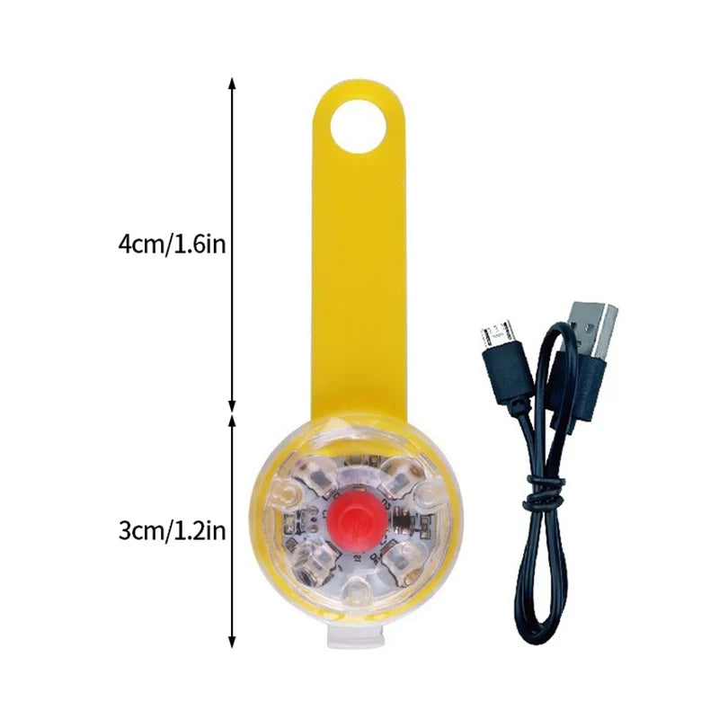 Collier chien lumineux | lampe pendentif