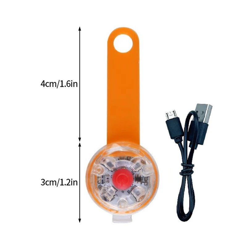 Collier chien lumineux | lampe pendentif