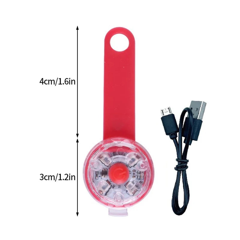Collier chien lumineux | lampe pendentif