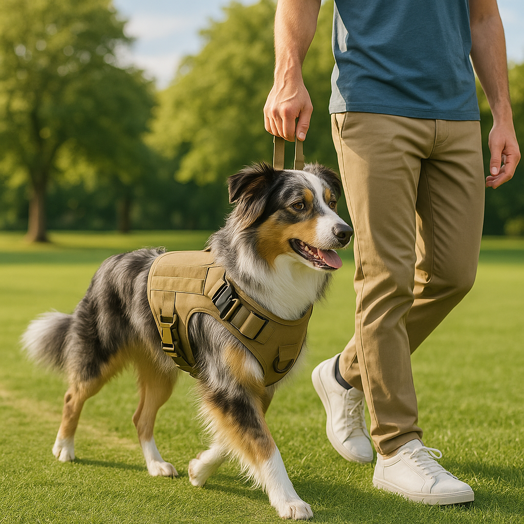 Harnais chien | Tactique et ajustable