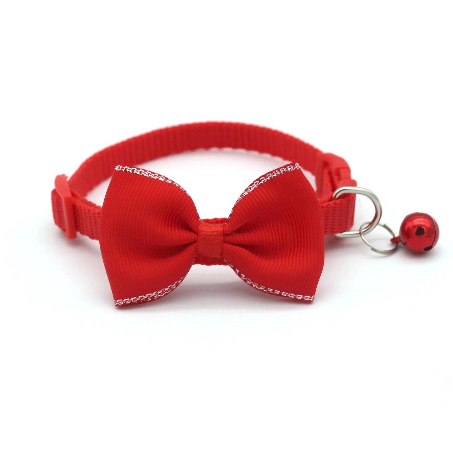 Noeud papillon avec cloche modèle rouge