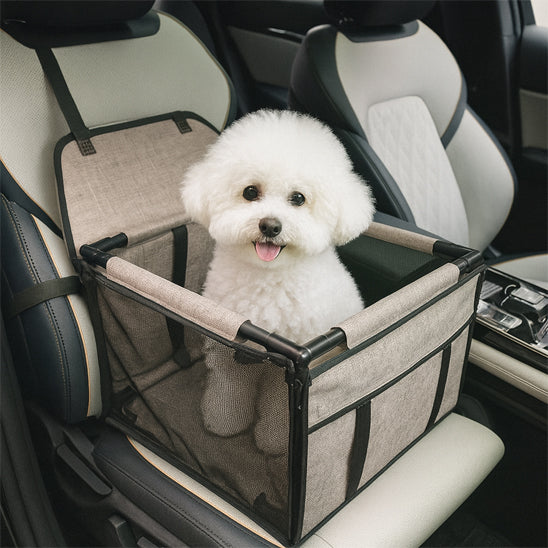 SIEGE AUTO POUR CHIEN | Panier couleur uni