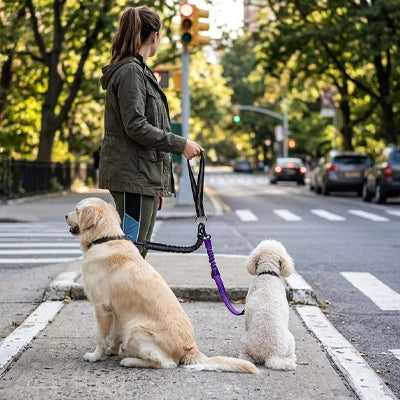 Accouple chien | Sangle élastique