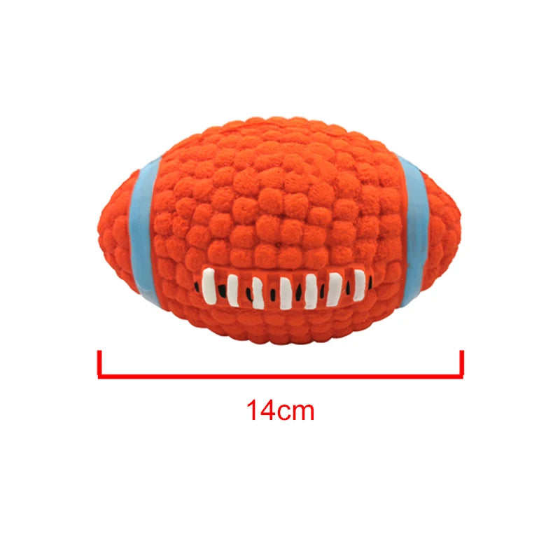Balle chien ballon sport rugby grand