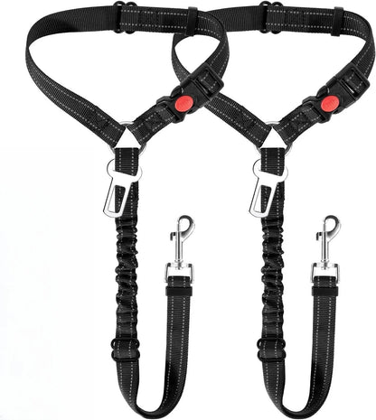 Ceinture de sécurité pour chien | Laisse de retenue - Chien globe - trotteur