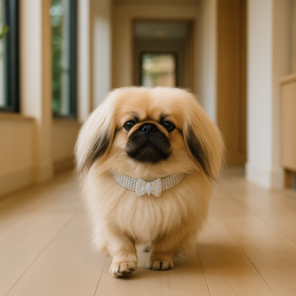 Collier chien | Chic avec nœud papillon
