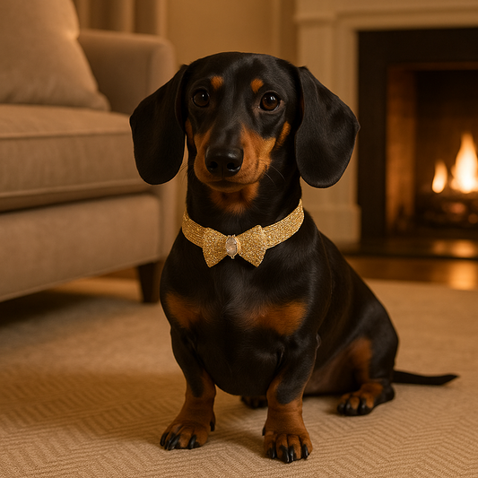 Collier chien | Chic avec nœud papillon