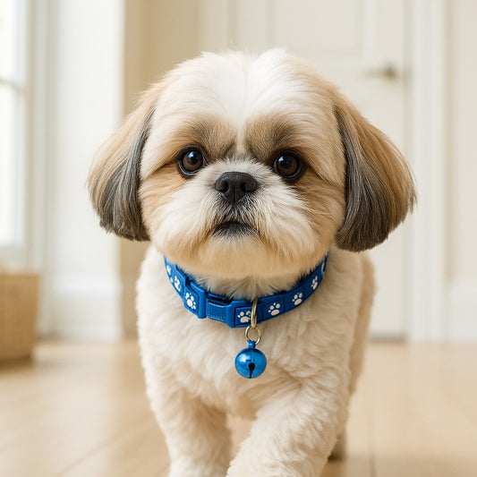 Collier chien | motif pattes de chien