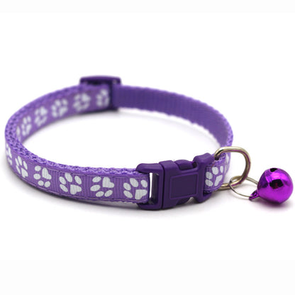 Collier chien | motif pattes de chien