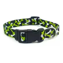 Collier chien robustre confortable motif os