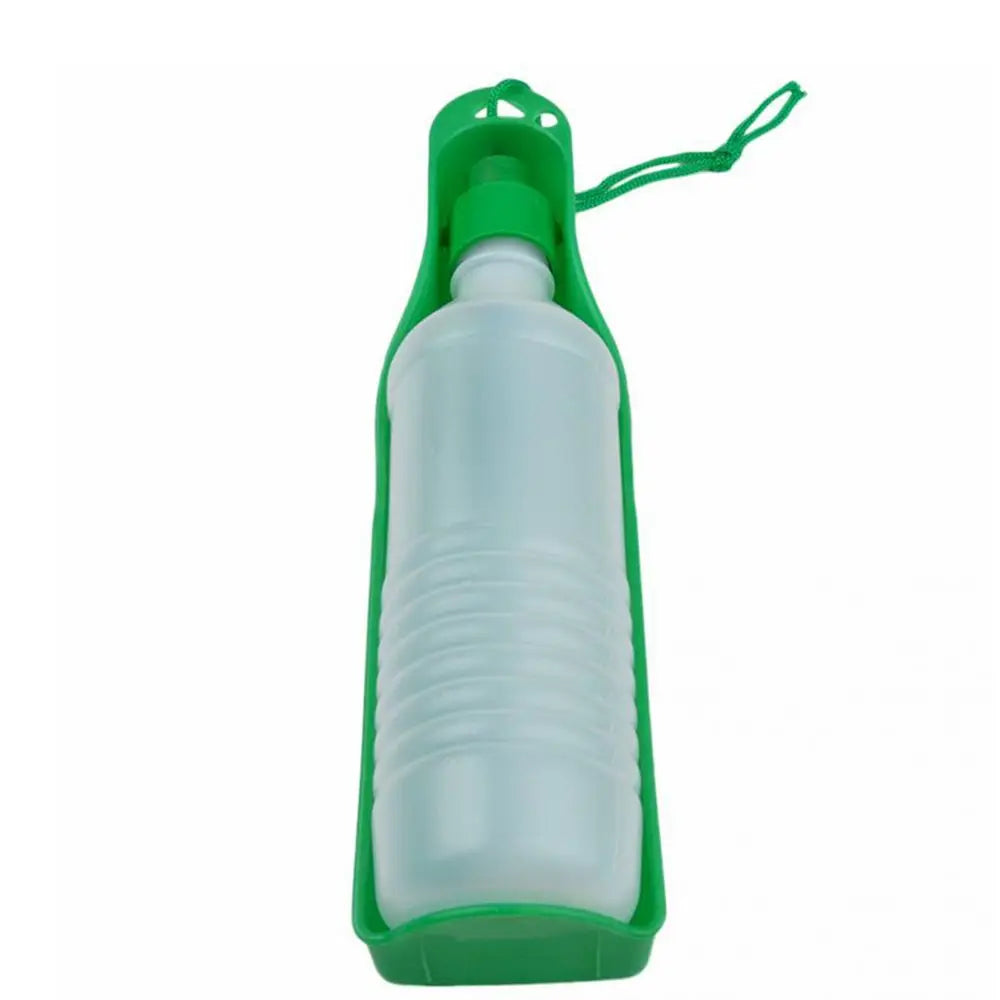 Gourde pour chien bol boire vert