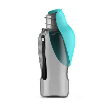 Gourde pour chien bouteille voyage  vert