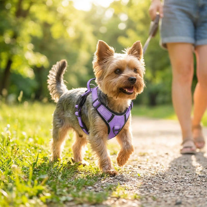 Harnais pour petit chien | Ergonomique et réfléchissant
