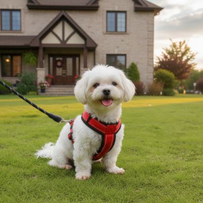 Harnais pour petit chien | Ergonomique et réfléchissant