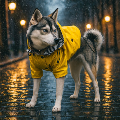 Imperméable  chien | Coupe-vent stylisé
