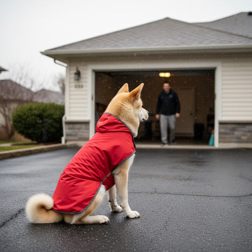 Imperméable chien | Voyager par tout les temps - grand