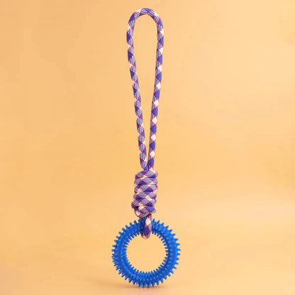 Jouet chien amusement interactif modèle bleu