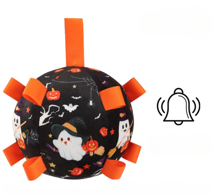 Jouet chien ballon noir fantome