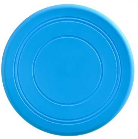 Jouet chien disque volant flottant bleu