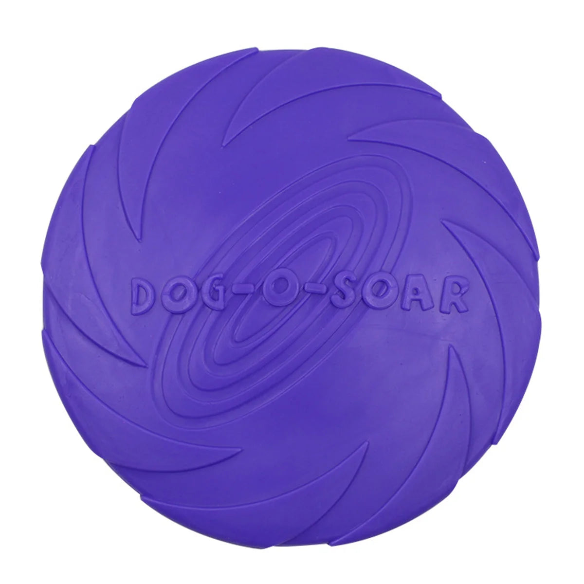 Jouet chien disque volant pliable bleu