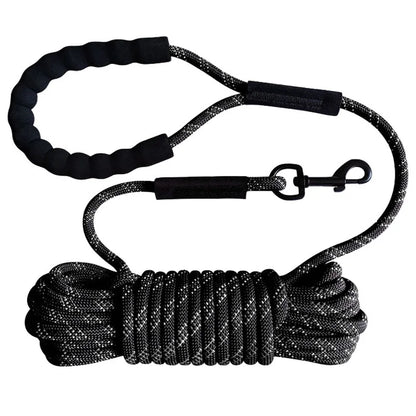 Longe pour chien corde escalade golden noir longue 