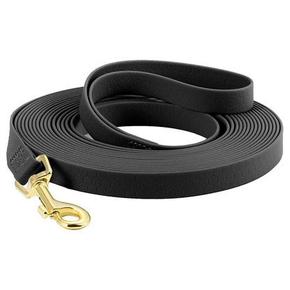 Longe pour chien étanche durable noir