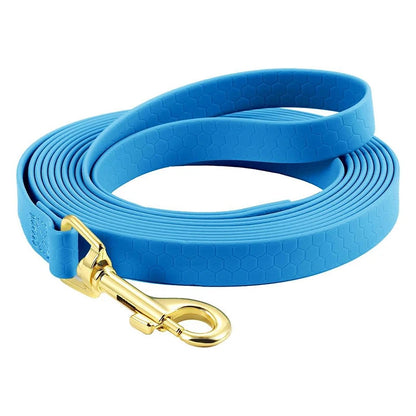 Longe pour chien facile entretien bleu