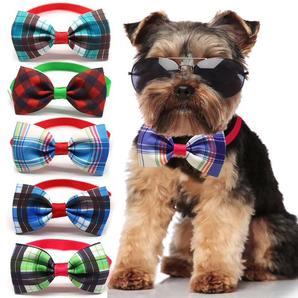 Noeud papillon chien avec cloche 5 modèles