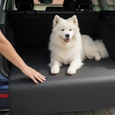 Protection chien voiture | Tapis de voyage - Chien globe - trotteur