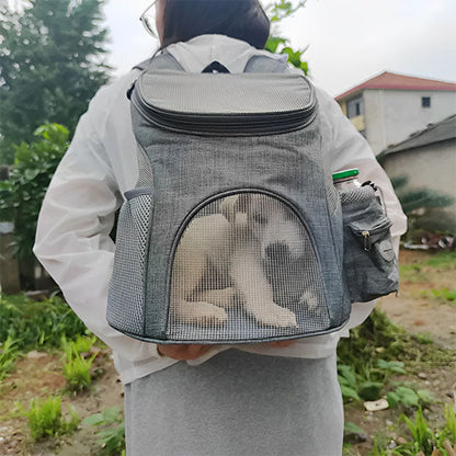 Sac à dos aéré pliable gris déplacement