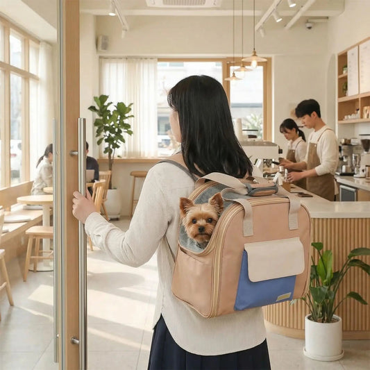 sac à dos pour chien multiculturel et confortable Yorkie