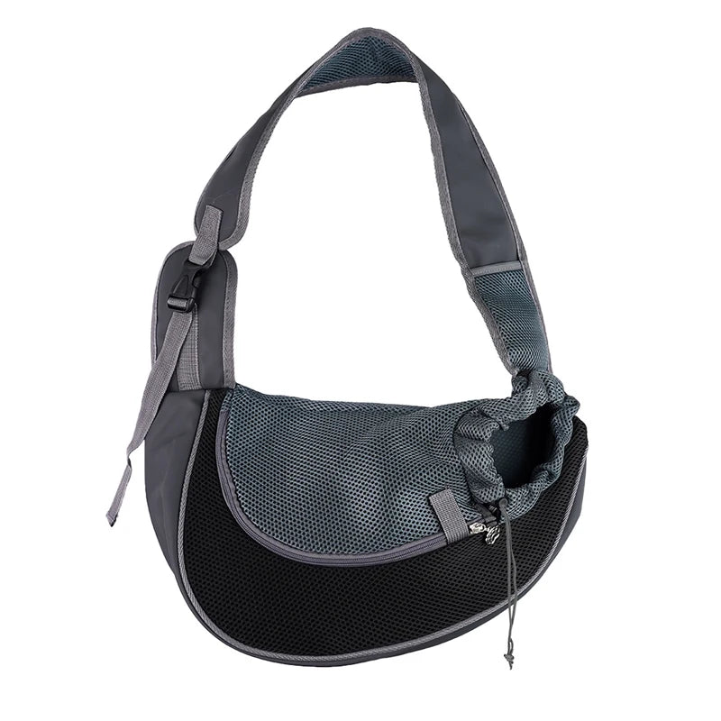 Sac de transport pour écharpe bandoulière gris