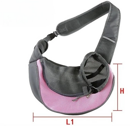 Sac transport bandoulière voyage modèle rose