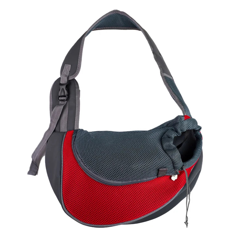 Sac de transport pour écharpe bandoulière rouge