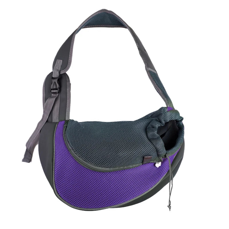 Sac de transport pour écharpe bandoulière violet