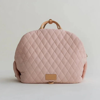 Sac transport luxe confort modele rose