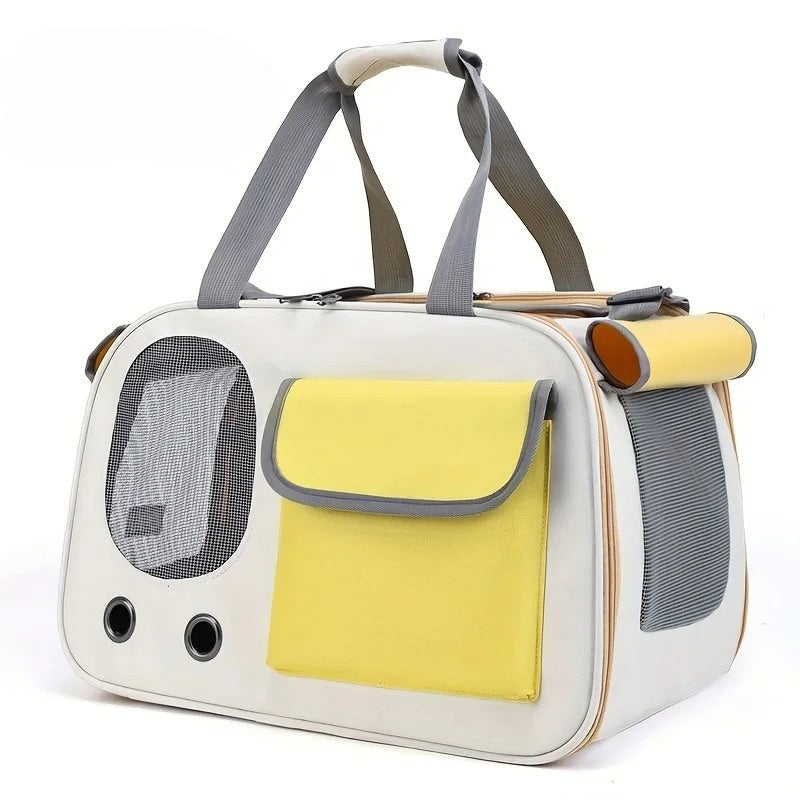 Sac transport voyage idéal modèle jaune