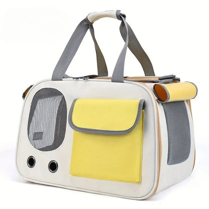Sac transport voyage idéal modèle jaune