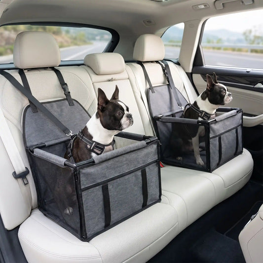 SIEGE AUTO POUR CHIEN | Panier couleur uni