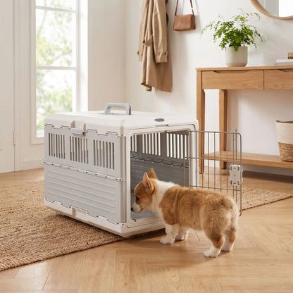 cage transport pour chien robuste modèle grand