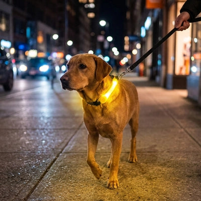 Collier lumineux chien | Bandes lumineuses